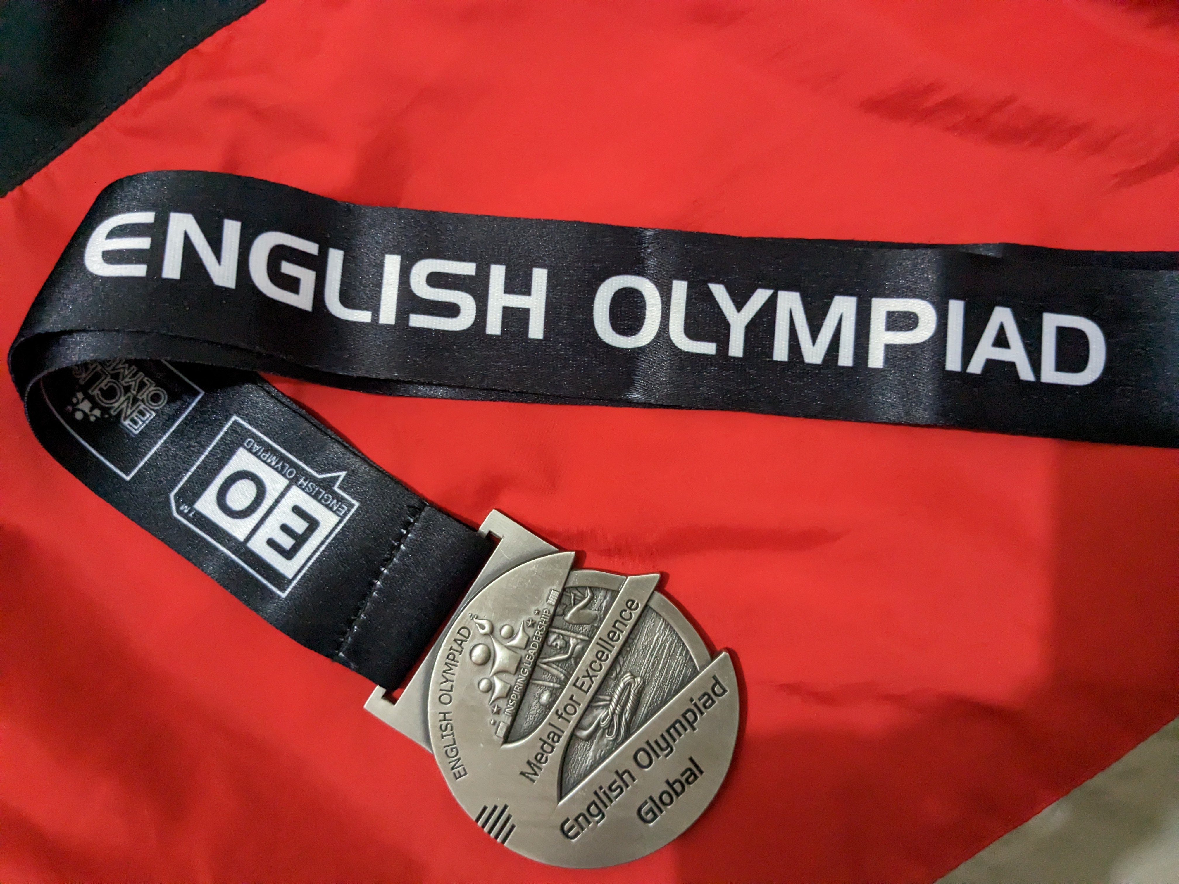 English Olympiad Medal for Excellence