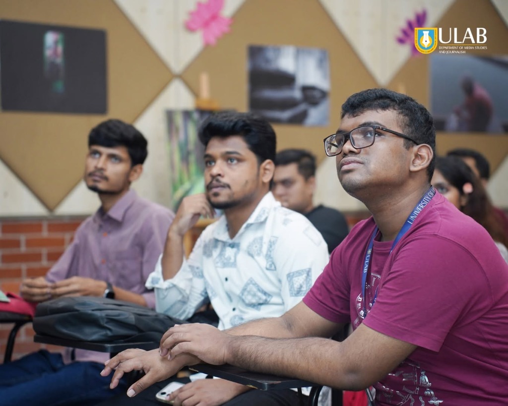 Students engaged in the digital verification session